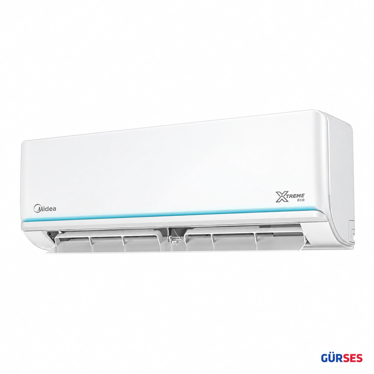 Midea Xtreme Save AG2Eco-18NXD0-I 18.000 BTU Inverter Klima — Stüdyo düzenlemesi — genel görünüm