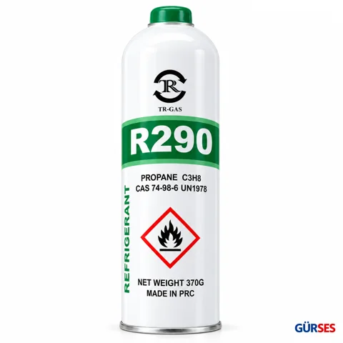 TR-GAS R290 Soğutucu Gaz 370 g