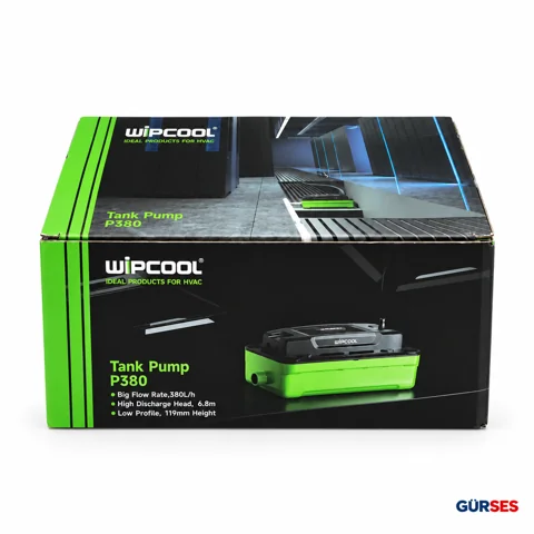 Wipcool P380 Tank Tipi Drenaj Pompası